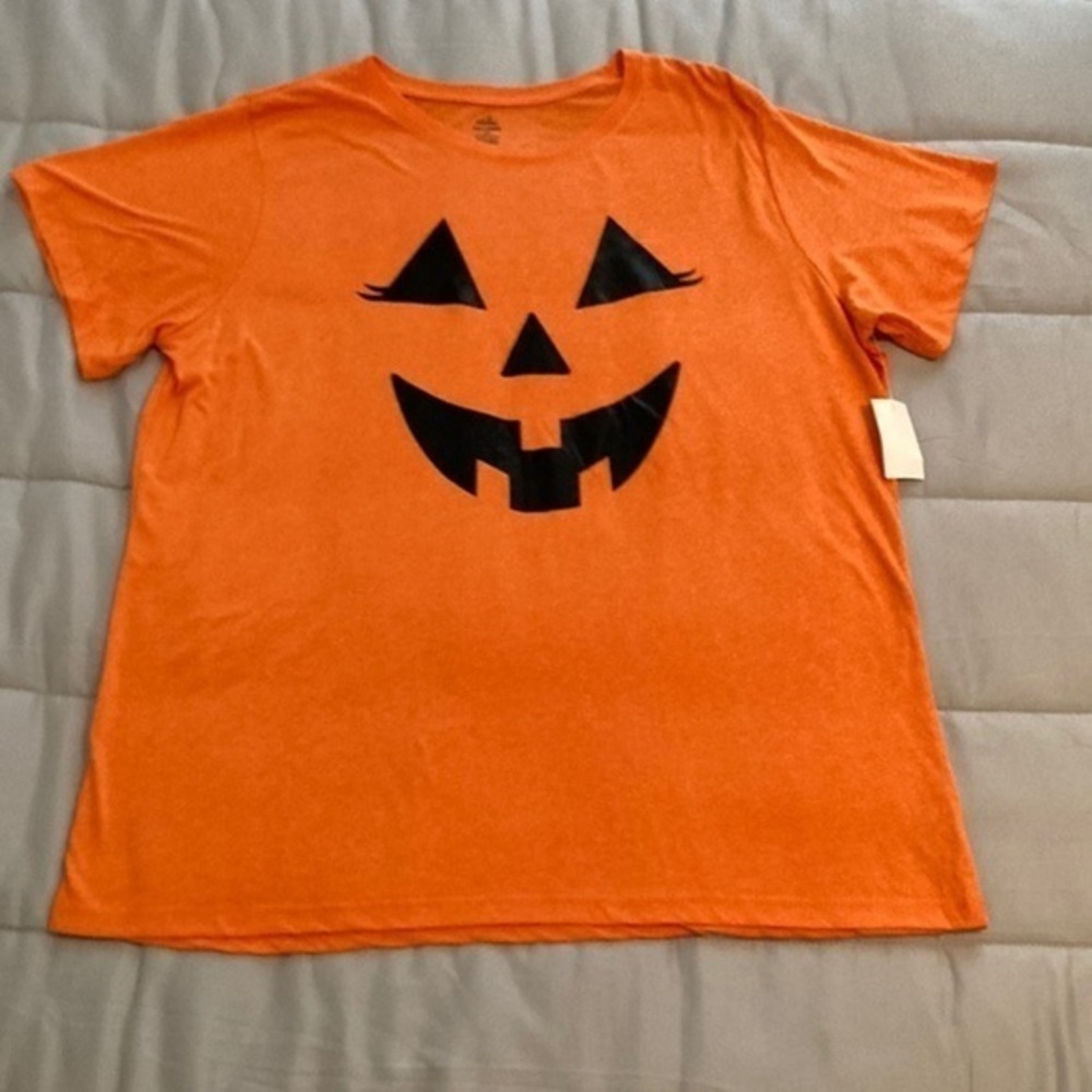 Halloween Jack O’lantern T-shirt Women’s 2X (20W/22W) New​
